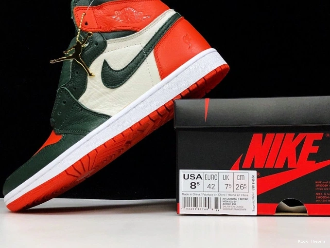 Kick Theory Fir-Team Jordan Air High OG Sail AV3905-138 1 SoleFly x Retro Orange 0806